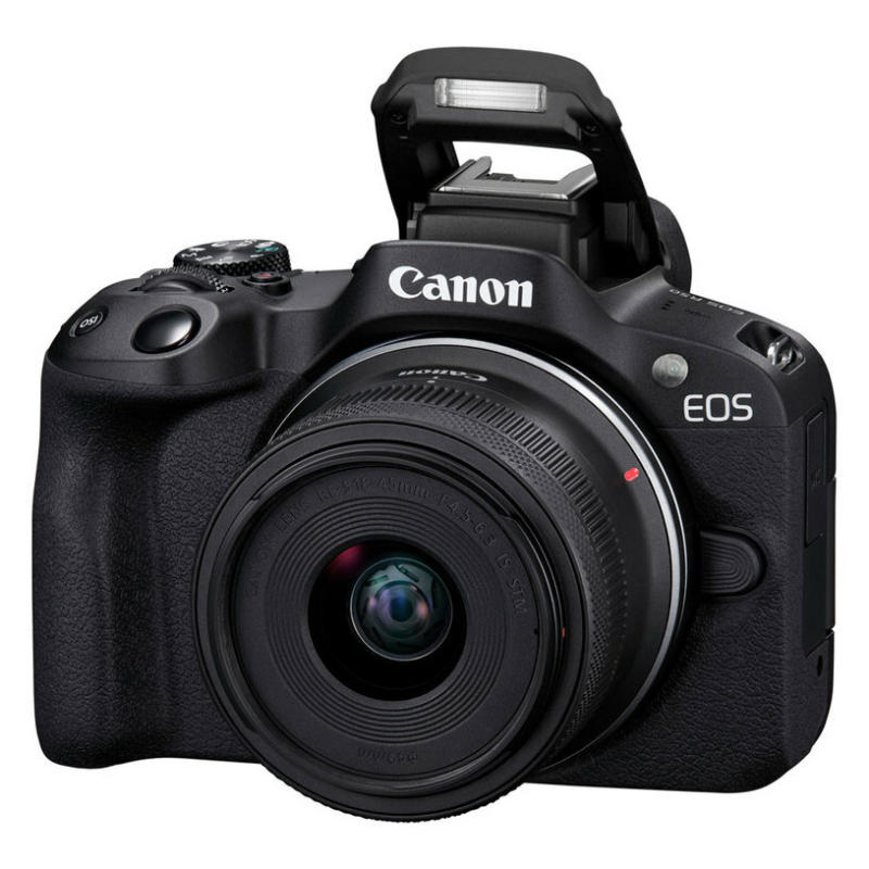 Безогледален фотоапарат CANON EOS R50 +RF-S18-45 24.2 MPx, WI-FI, MIRRORLESS