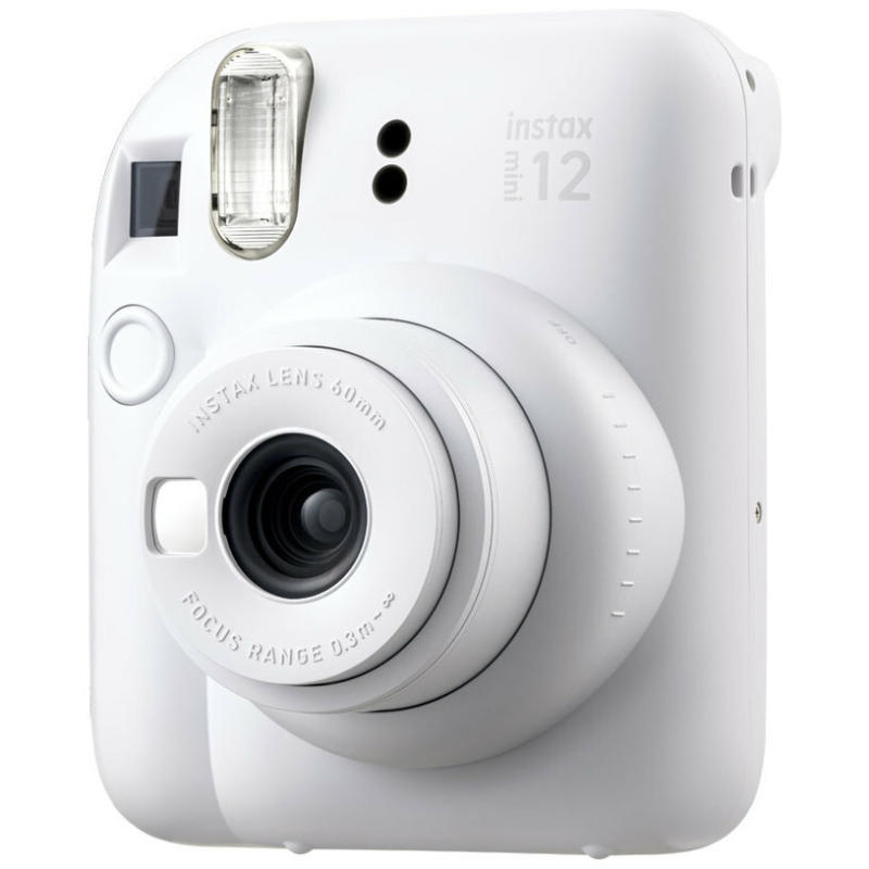 Фотоапарат за моментни снимки FUJIFILM INSTAX MINI 12 CLAY WHITE