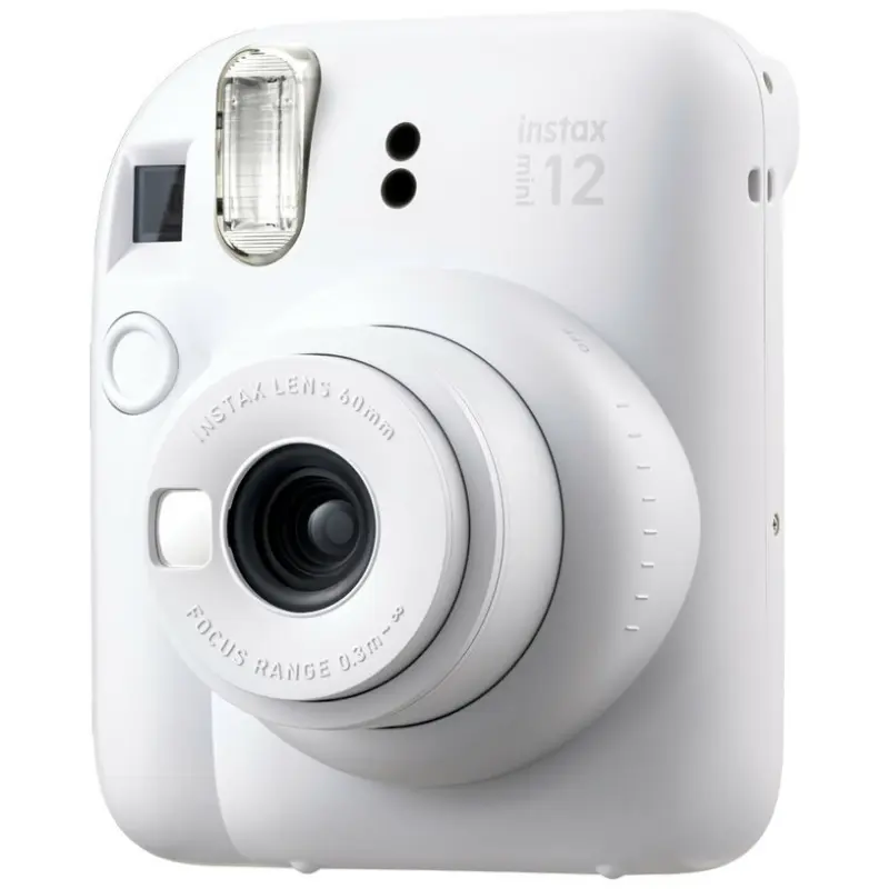 Фотоапарат за моментни снимки FUJIFILM INSTAX MINI 12 CLAY WHITE