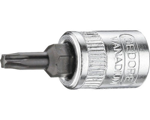 Schraubendrehereinsatz Gedore 1/4" Torx T25 CV-Stahl (6191080)