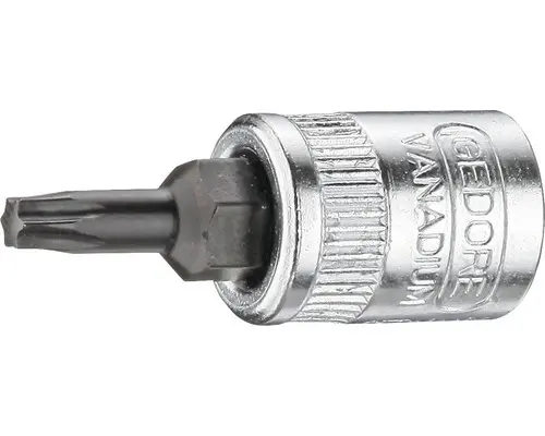 Schraubendrehereinsatz Gedore 1/4" Torx T20 CV-Stahl (6190940)