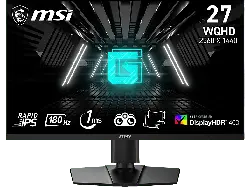 MSI G274QPFDE E2 27 Zoll Gaming Monitor, WQHD, 1 ms Reaktionszeit, 400 cd/m², 180 Hz, Schwarz