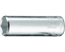 Steckschlüssel-Nuss lang Gedore 1/4" 20L - 7 mm CV-Stahl (6191910)