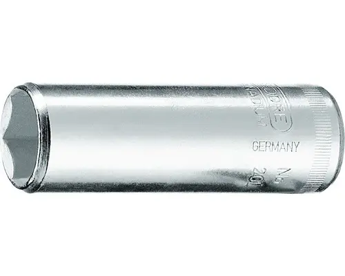 Steckschlüssel-Nuss lang Gedore 1/4" 20L - 8 mm CV-Stahl (6192050)
