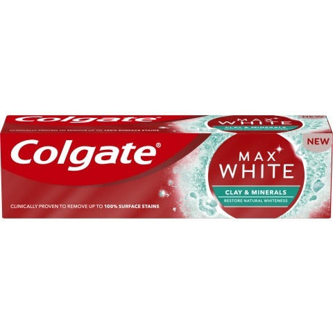 Colgate Max White Clay Minerals паста за зъби 75мл.