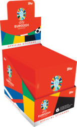 Topps images UEFA Euro 2024TM , Boîte de 100 x 6 pièces