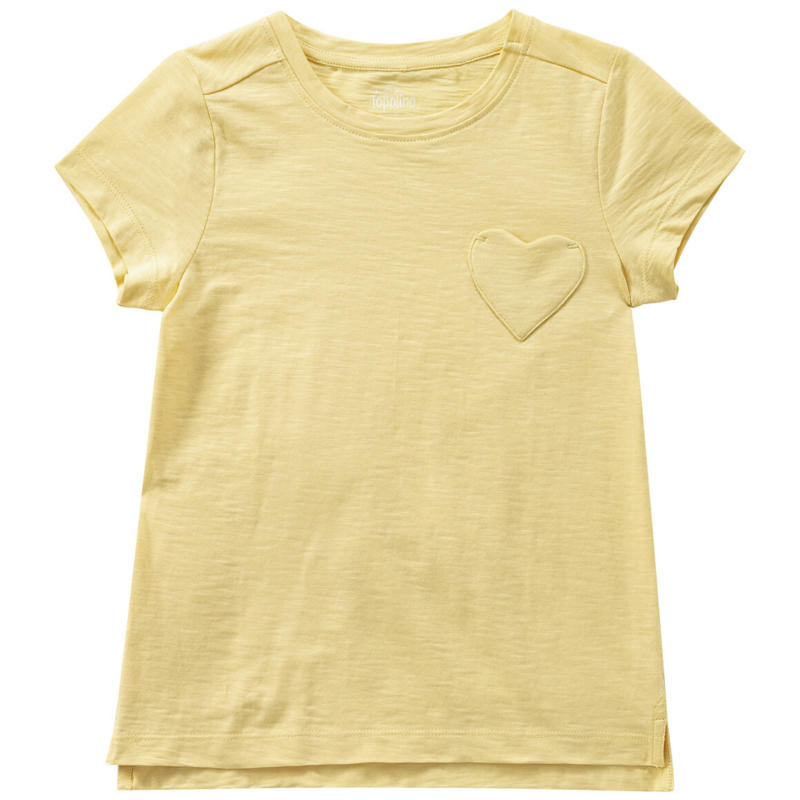 Mädchen T-Shirt mit Herz-Tasche (Nur online)
