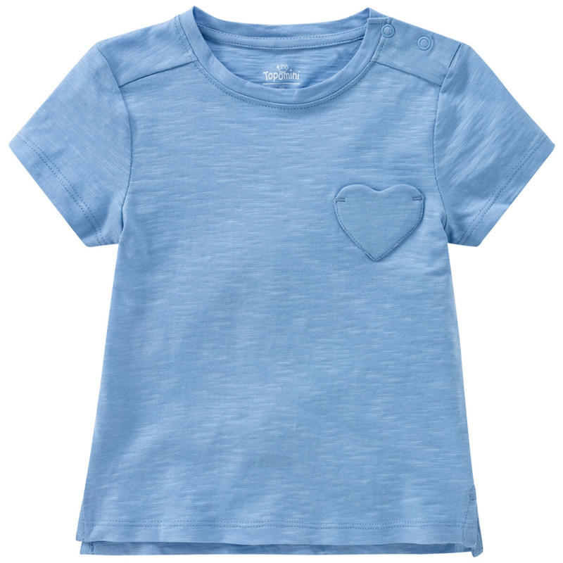 Baby T-Shirt mit Herz-Tasche (Nur online)