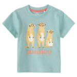 Ernsting's family Baby T-Shirt mit Erdmännchen-Motiv (Nur online) - bis 26.04.2024