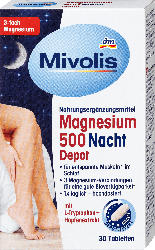 Mivolis Magnesium 500 Nacht Depot, 30 St