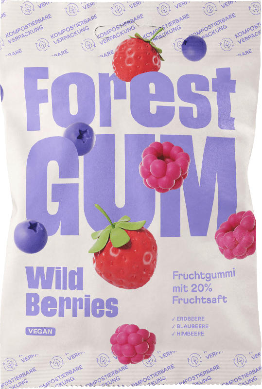 Forest GUM Fruchtgummi, Wild Berries