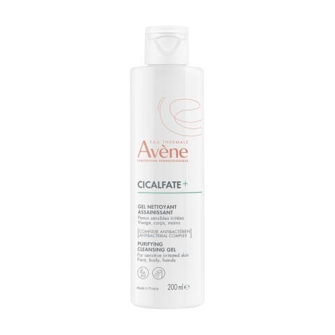 Avene Cicalfate+ почистващ измивен гел за раздразнена кожа 200мл.