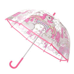Mädchen Regenschirm in Einhorn-Optik