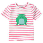 Ernsting's family Baby T-Shirt mit Frosch-Applikation - bis 15.05.2024