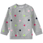 Ernsting's family Baby Sweatshirt mit bunten Pünktchen - bis 15.05.2024