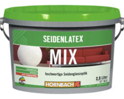 HORNBACH Seidenlatex Wandfarbe im Wunschfarbton mischen lassen 2,5 l Basis C