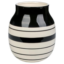 Vase in bauchigem Design