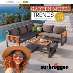 Zurbrüggen Garten-Möbel Trends 2024 gültig ab dem 02.04.2024