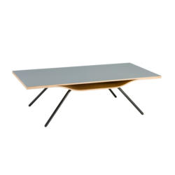 Table basse 7620 FOXTON, matériau composite, gris