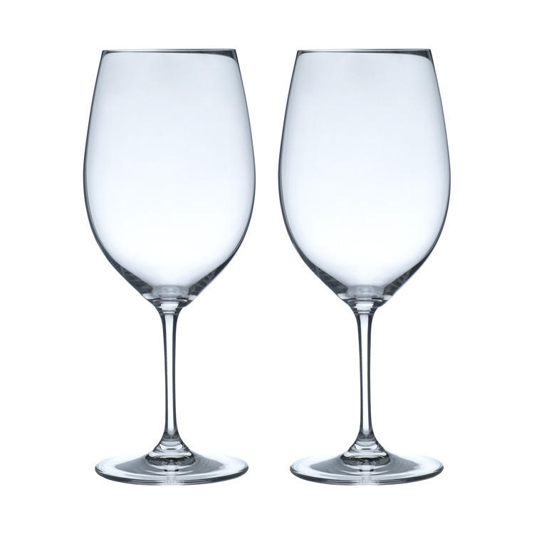 Set di bicchieri da vino rosso VINUM, vetro, trasparente