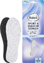 dm-drogerie markt Balea Einlegesohlen Sport & Sneaker weiß, Gr. 38/39 (1 Paar) - bis 30.04.2024