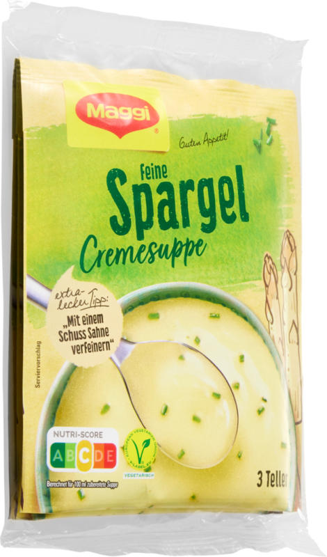 Maggi Spargelcrèmesuppe, 3 x 60 g