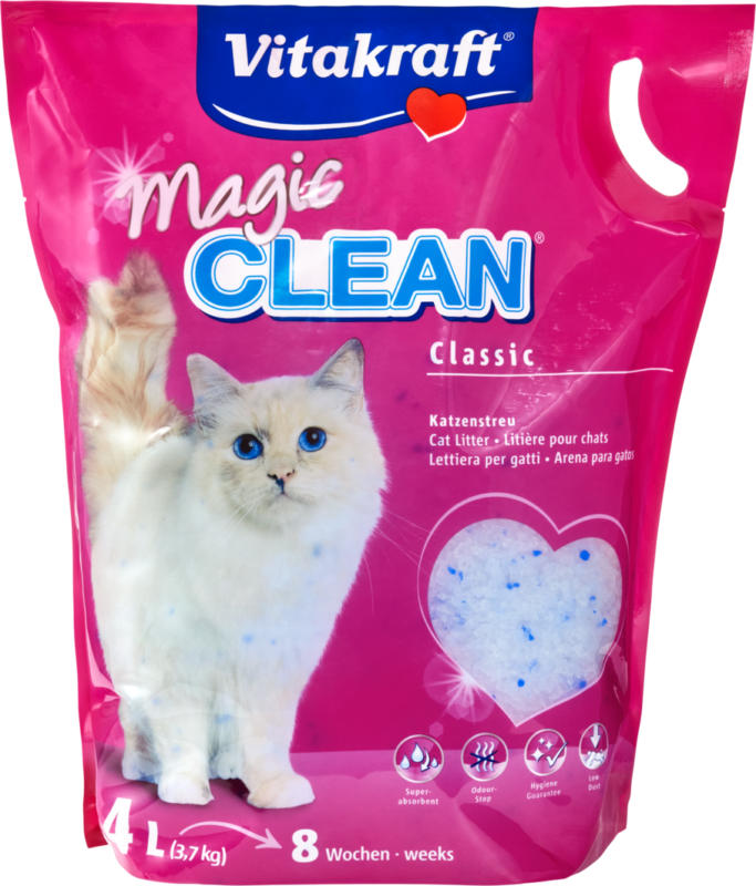 Vitakraft Magic Clean Katzenstreu, 8,4 litri