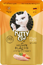 dm-drogerie markt KittyCat Nassfutter Katze mit Huhn & Lachs, Adult - bis 31.05.2024