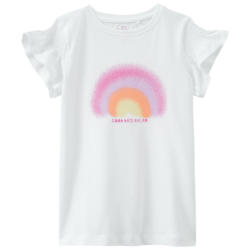 Mädchen T-Shirt mit Glitzer-Print