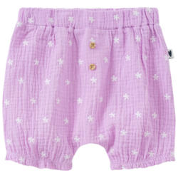 Baby Musselin-Shorts mit Blümchen-Stickerei