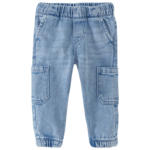 Ernsting's family Baby Pull-on Jeans aus Bio-Baumwolle - bis 27.04.2024