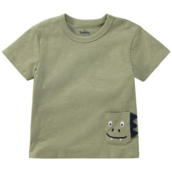 Baby T-Shirt mit Dino-Applikation