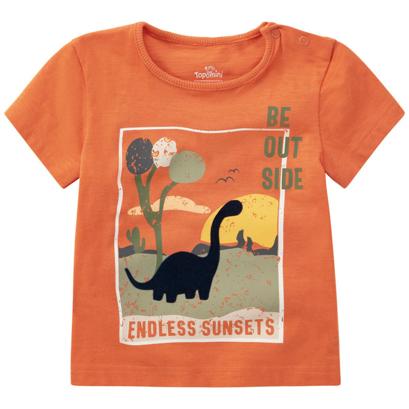 Baby T-Shirt mit Dino-Print