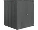 Hornbach Gartenschrank Biohort 151,1 x 151,1 x 184 cm dunkelgrau