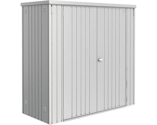 Gartenschrank Biohort - 187,1 x 79,1 x 184 cm silber