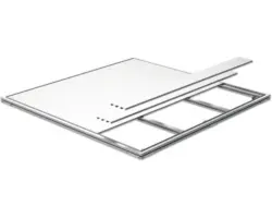 Smart Base Biohort 186 x 78 x grau