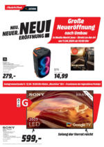 Media Markt TV-HiFi-Elektro GmbH Jena Media Markt Jena: Große Neueröffnung - bis 24.04.2024