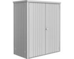 Hornbach Gartenschrank Biohort - 155 x 83 x 182,5 cm silber