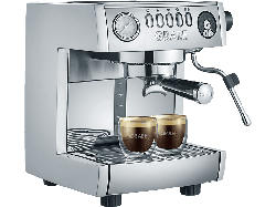 Graef Siebträger-Espressomaschine ES 850 EU marchesa Hochglanz/Silber (Hochglanz/Silber, 1470 Watt, 16 bar)