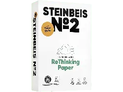STeinBEIS PAPIER GMBH No. 2 ReThinking Universalpapier A4, 80g/m², 500 Blatt, Weiß
