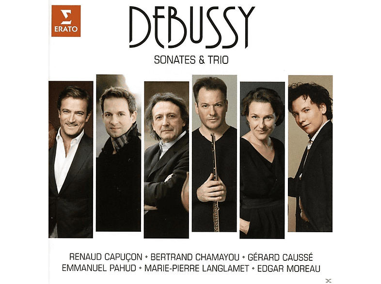 Bertrand Chamayou;Emmanuel Pahud;Edgar Moreau;Renaud Capucon;Causse Gerard;Marie-pierre Langlamet - Sonaten und Trio [CD]