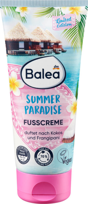 Balea Fußcreme Summer Paradise