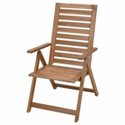 NÄMMARÖ градинско кресло с падаща облегалка, сгъваем