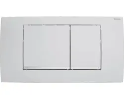 Betätigungsplatte Geberit Twinline Kunststoff chrom