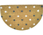 Hornbach Kokosmatte Polka Dots 45x75 cm