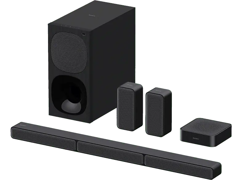 Sony HT-S40R 5.1-Kanal-Home-Entertainment mit kabellosen Rear-Lautsprechern; Soundbar