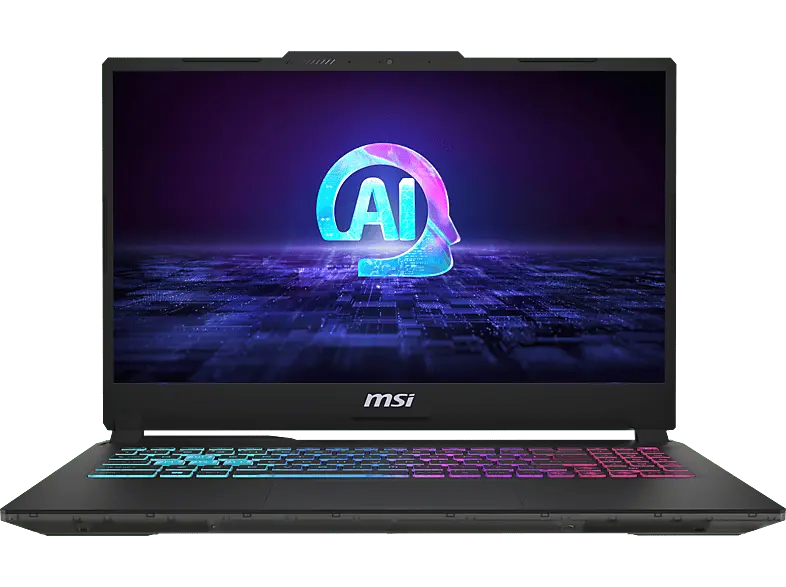 MSI Cyborg 15 AI A1VFK-021 Gaming Notebook 15,6 Zoll, Full-HD, Intel® Core™ Ultra 5 125H, 16 GB RAM, 512 SSD, Windows 11 Home, GeForce RTX™ 4060, Schwarz/Transparent