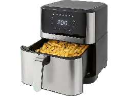Profi Cook PC-FR 1269 H Heißluftfritteuse (8 l, 1800 Watt, Silber)