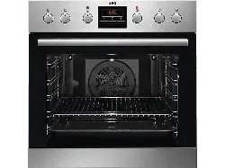 AEG EES33101ZM Herd (72 l, Edelstahl, 594 mm breit, A)