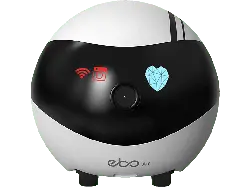 Enabot EBO Air Haustierkamera (Anzahl Kameras: 1, für Innen, Nachtsichtfunktion, Akkubetrieb, Weiss/Schwarz)